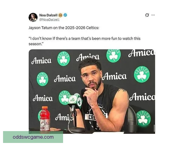 塔图姆用伤后恢复表现回应质疑 布朗透露队内会议达成一致决定以他为进攻核心